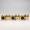 Set 3 ampoules Huile Sainte doré