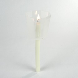 Paquet 20 protège-flamme plastique