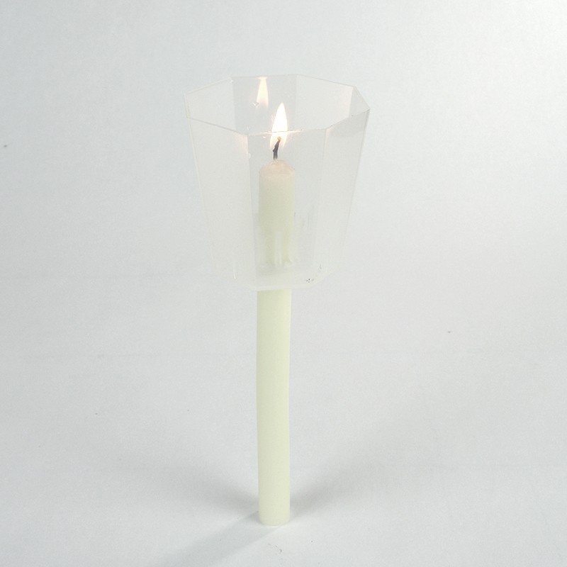 Paquet 20 protège-flamme plastique