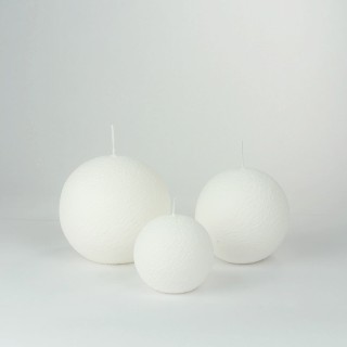 Trio boules 80/100/120 Blanc
