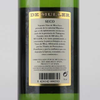 Vin de Messe Doux De Muller 75cl