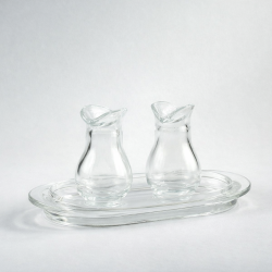 Service burettes verre simple