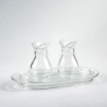 Service burettes verre simple