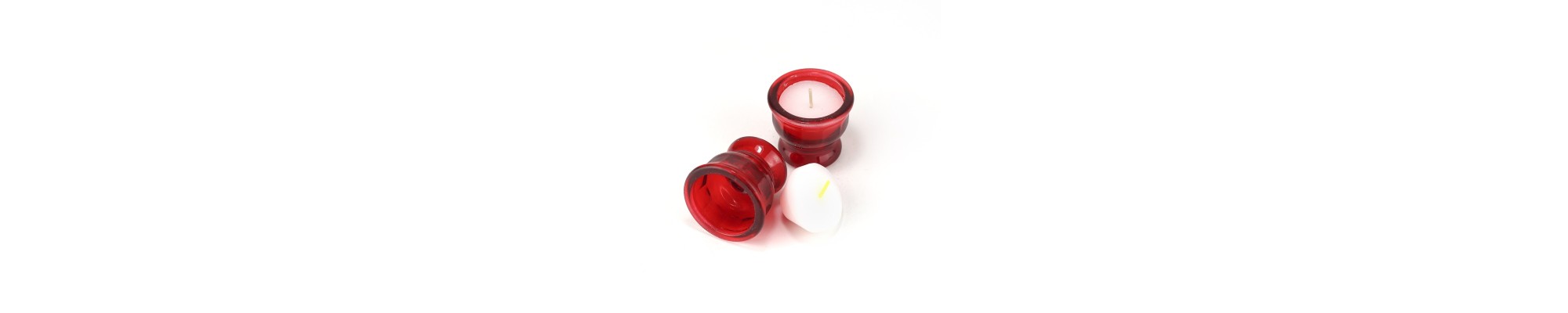 Veilleuses rechargeables en Verre