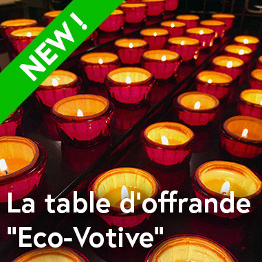 La table d’offrande Eco-Votive