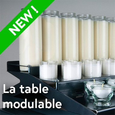 La table d’offrande modulable